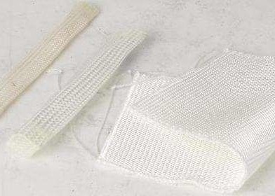 Fireproof Inorganic Amorphous High Silica Glass Fabric