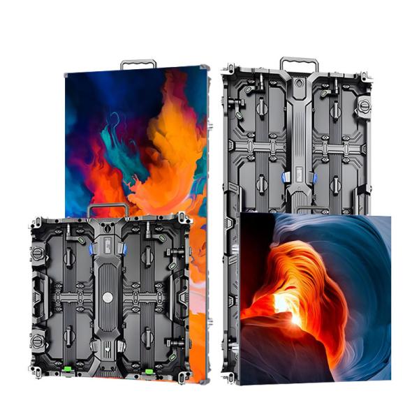 P4.81mm Outdoor Rental LED Display Easy Install / Dismantle For Live Events /
