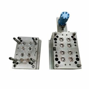 30mm Custom Made Plastic Molds Injection cold runner 8cavity round cap for