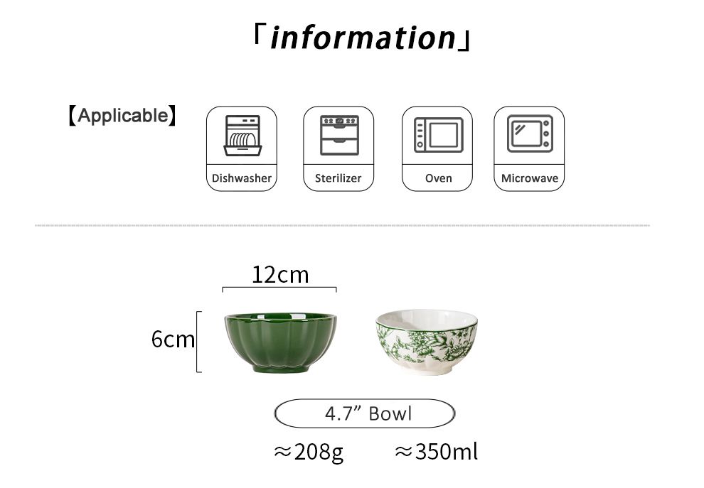 Sustainable Light Green Ceramic Dinnerware Set With Water Proof Flower Placemat