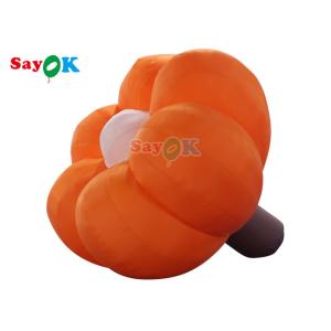  2m Oxford Fabric Custom Inflatable Flowers With LED Light Manufactures