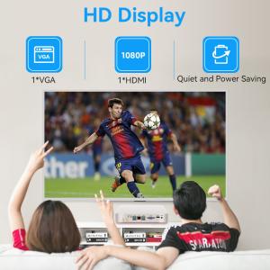 Intel Mini PC With Core Series Processor DDR3 RAM And White Aluminium Chassis