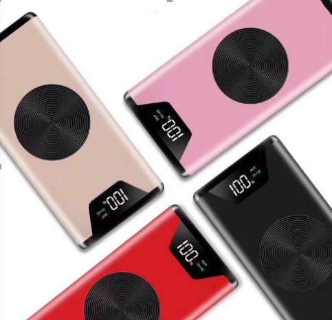 Customized Aluminum Fast Charge 10000mAh Polymer Lithium Battery Wireless
