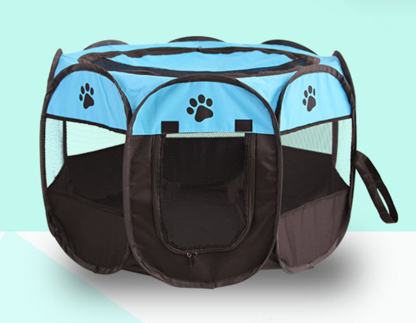 74cm Indoor Dog Pen Fencing 43cm Foldable Metal Dog Fence