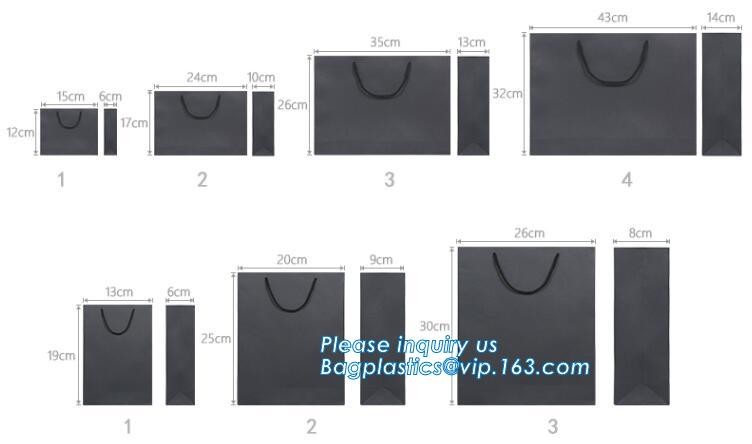 Flower carrier bag with different color customized pot plants kraft paper bag with handle,stamping logo fancy paper flow