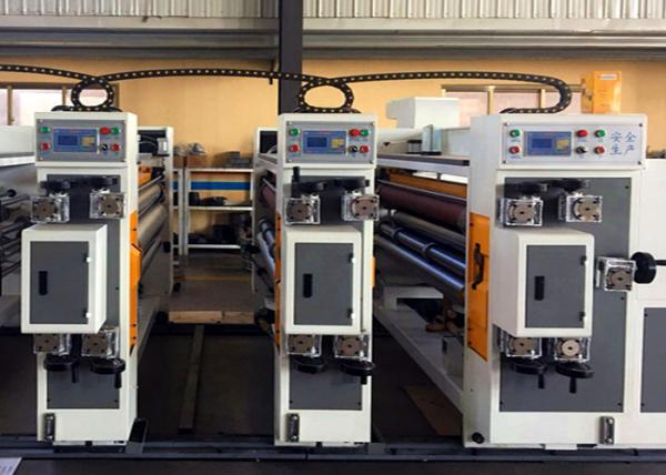 Corrugated Box Feeder Flexo Printer Slotter Machine / Small Carton Box Making