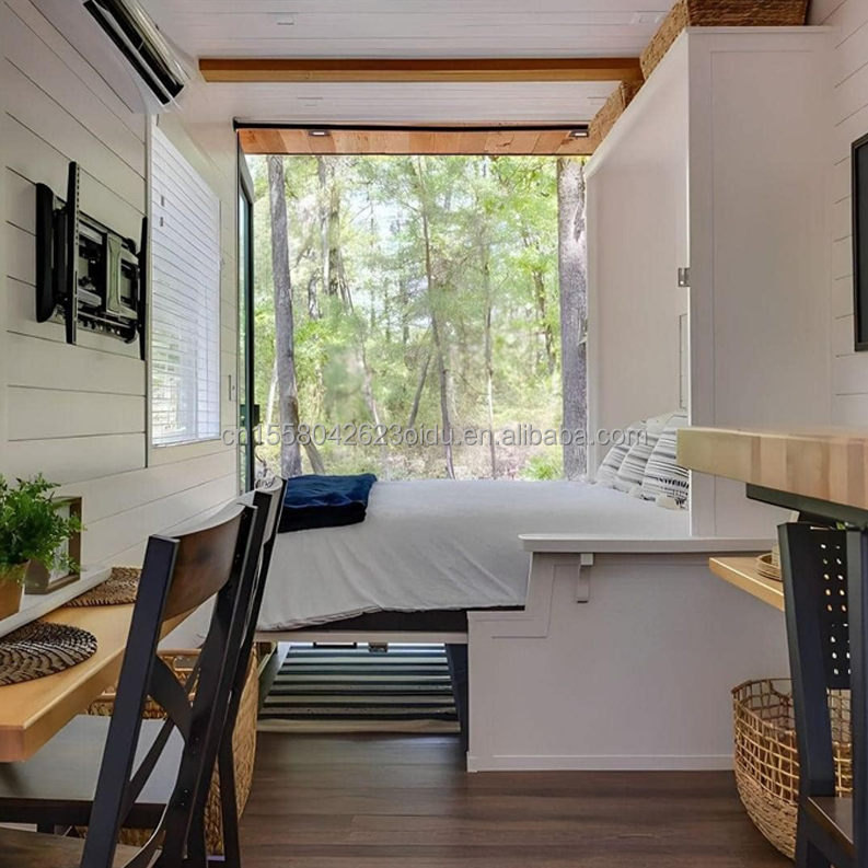 Hotel 20ft-40ft Portable Wooden Container House Durable Sea Freight Container Renovation with Hotel Standard