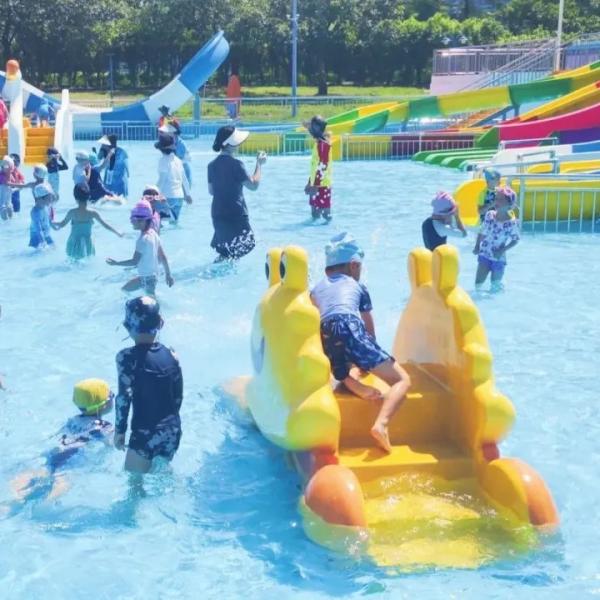Butterfly Water Park Feasibility Study Aqua Playground for Kids Water Game