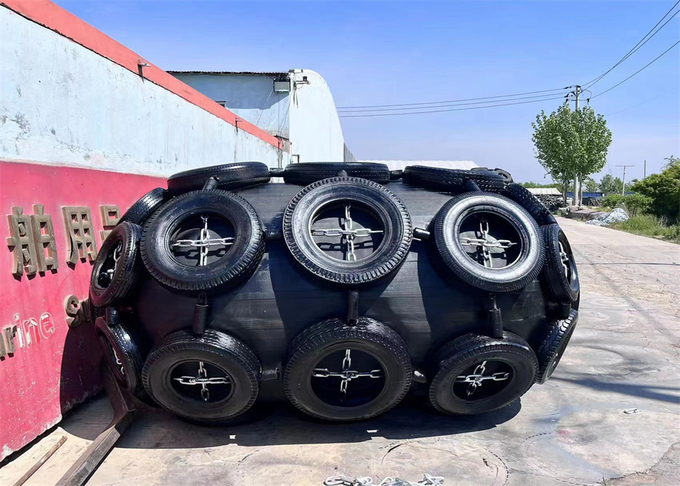 Yokohama Type Inflatable Marine Rubber Fenders 50Kpa 80Kpa 7