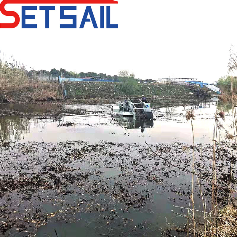 Automatic River Debris Removal Vessel