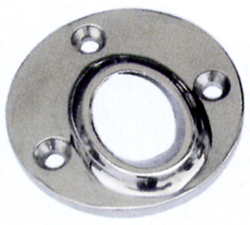 NEW 60 Degree Round Base Weldable Stainless Steel Boat/Marine