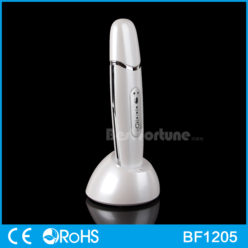 Cordless EMS Professional Ultrasonic Skin Scrubber With CE RoHS Standard