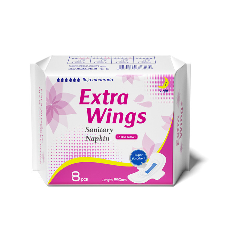 Women Cotton Sanitary Napkins Pad Menstrual Pad For Ladies With Oem Service