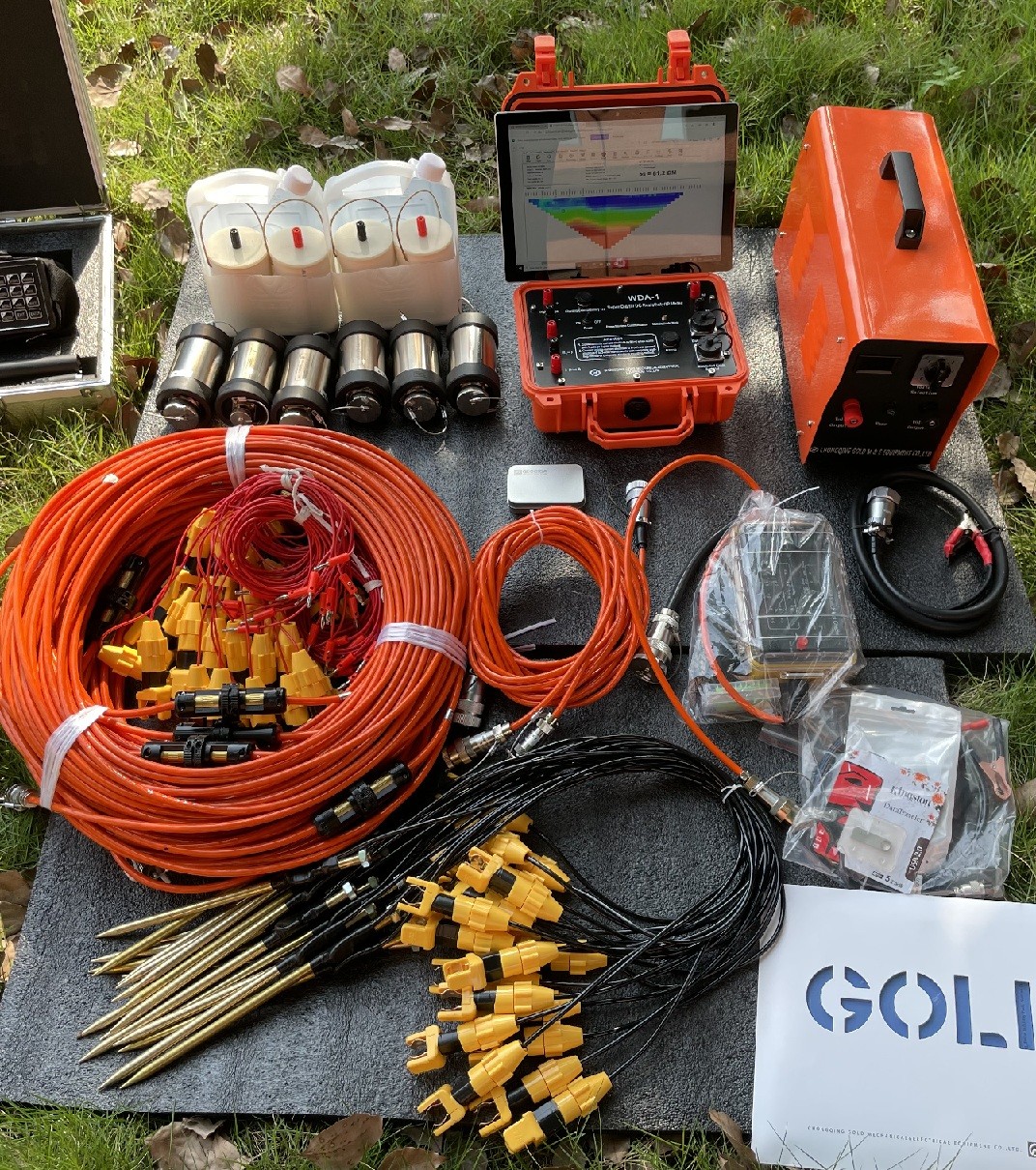 Wide Measurement Range Geophysical Exploration Instrument Large Data Storage