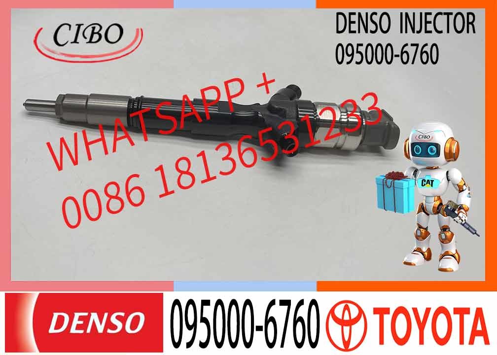 Fuel Injector 095000-6760 095000-7780 095000-7030 23670-39215 095000-7410 for Densos Toy-ota Hilux 1KD FTV