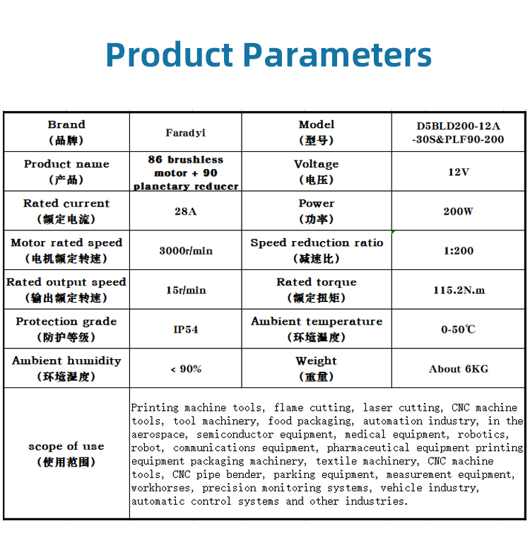 Customized Brushless DC Motor BLDC Drip Proof With Planetary Gearbox