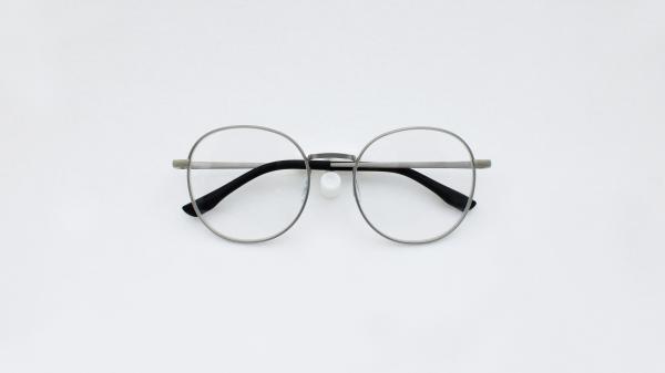 Oversized round shape Optical frame Unisex glasses fashion business daily metal