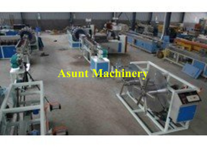 Flexible PVC Pipe Making Machine / Pvc Pipe Extrusion Line With CE Certificate