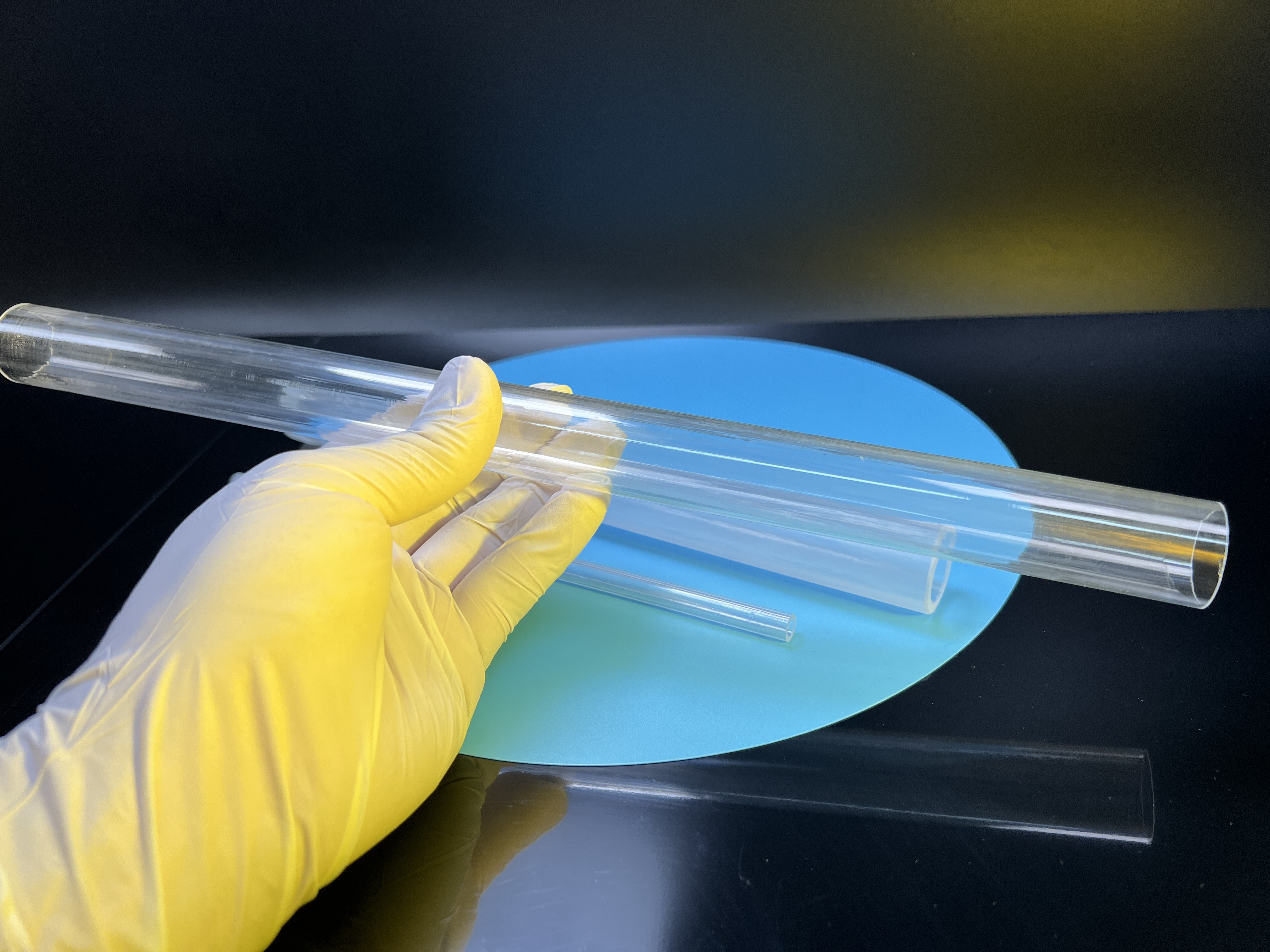 Al2O3 Monocrystalline Sapphire Glass Pipe Transparent Thermocouple Protection Tubes