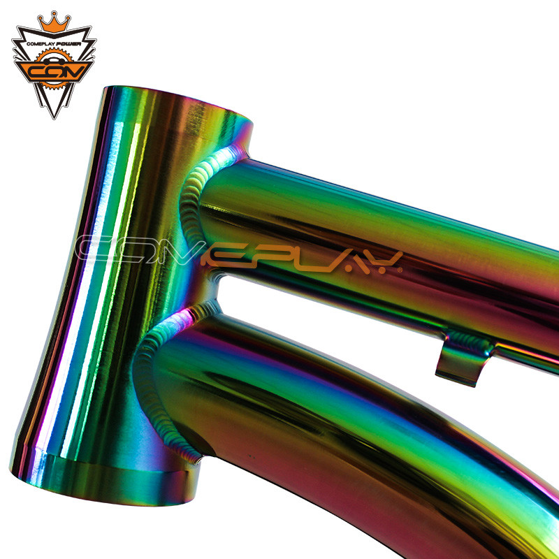 Rustproof Titanium MTB Frame PVD Anoxide Electric Plating Ti Mtb Frame