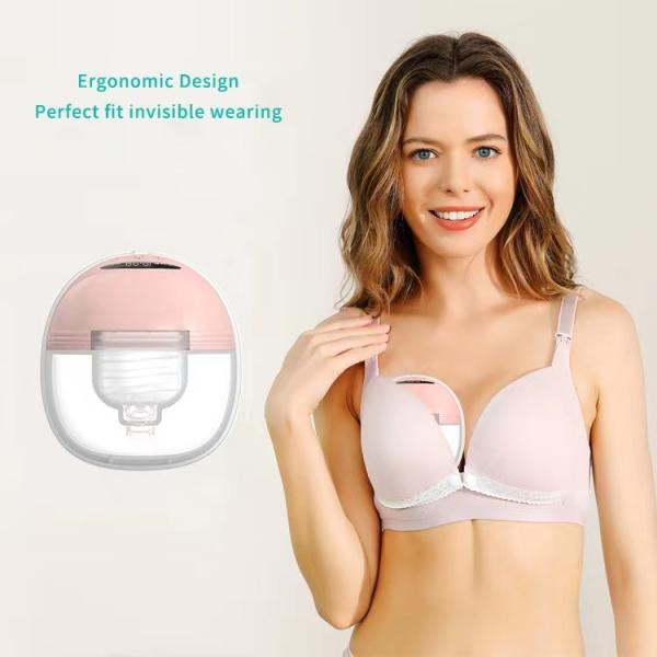 Portable Hands Free Breast Pump,Food Grade Portable Electric Breast Pump For