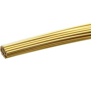 99.999% Gold-Coated Tungsten-Rhenium Wire with 3% Rhenium Alloy and 0.5 Micron