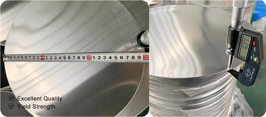 H14 Cookware Aluminum Disc 1070 Aluminium Reflective Sheet ASTM B209