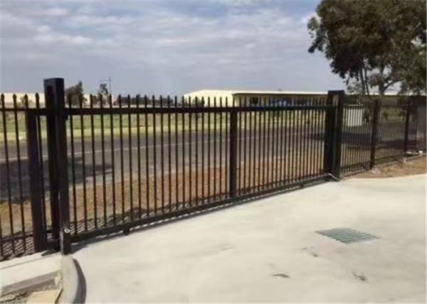 Powder Coated 4x8 Wrought Iron Fence Panels , Wrought Iron Fence Gate
