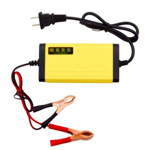 12V 4A 3A 2A Solar Auto Digital Battery Charger with LCD Display Reverse