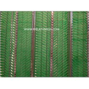 Galvanized Rib Lath Mesh , Concrete Reinforcement Expanded Metal Flat Rib Lath