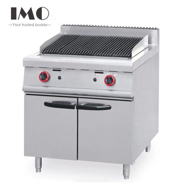 2025 Restaurant kitchen equipment for high-end dining Stainless Steel Gas Lava