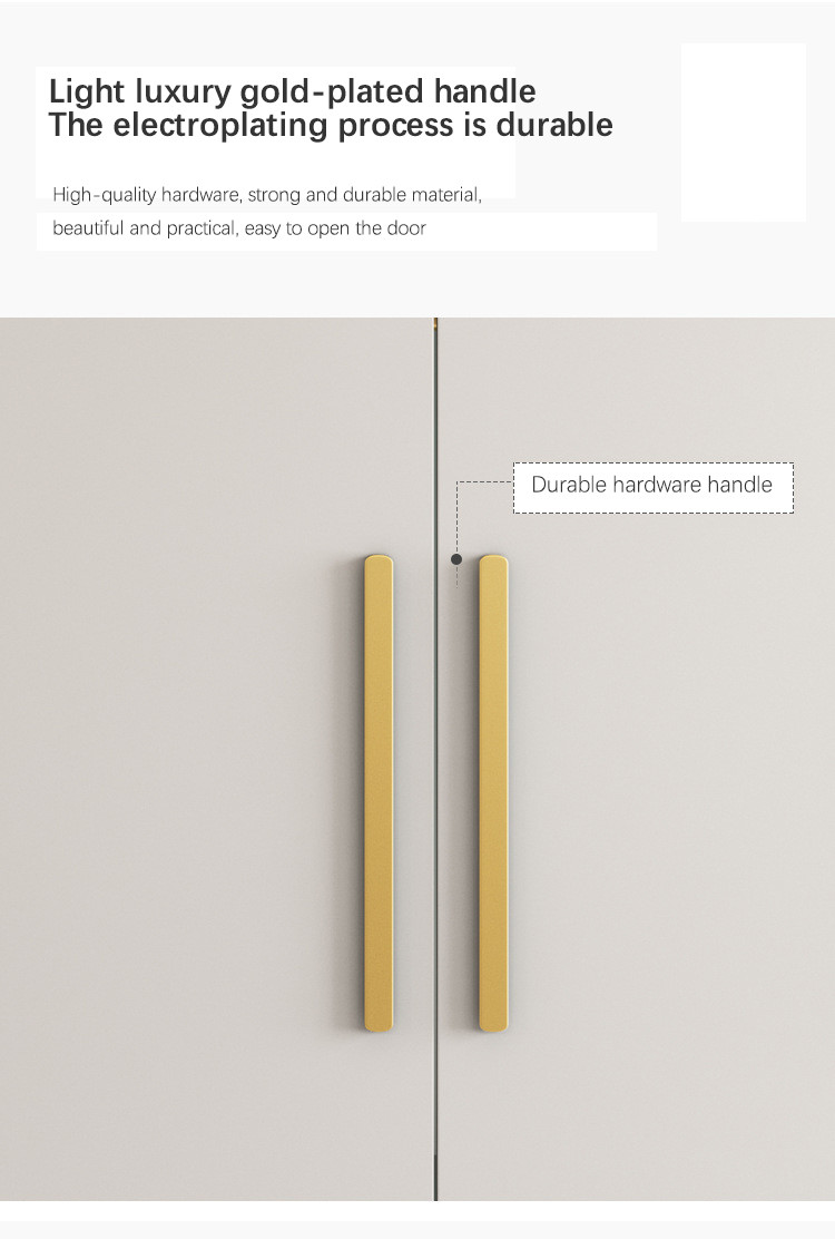 Multispace Bedroom Storage Wardrobe With Mirror Hinged Door