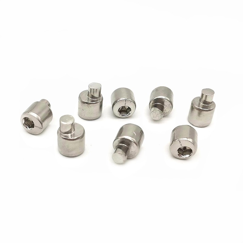 Factory Wholesale Custom Hexagon Eccentric Rivet Inner Plum Hexagon Eccentric Rivet