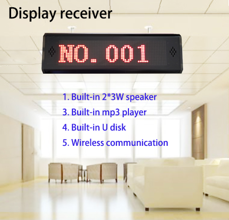 Multifunction wireless queue management ticket printer customer flow queue system