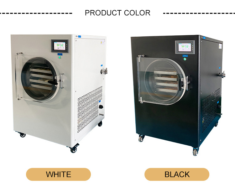 Home Vacuum Freeze Dryer Fruit Lyophilizer Equipment 4KG / Batch