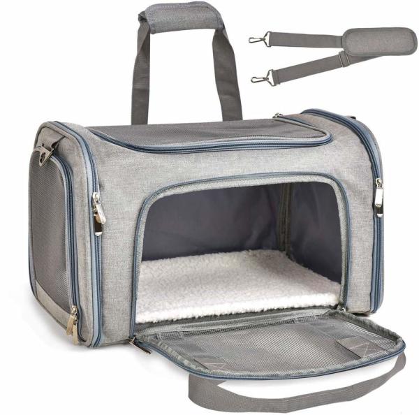 Cat Carriers Dog Carrier Pet Carrier For Small Medium Cats Dogs Puppies Of 15