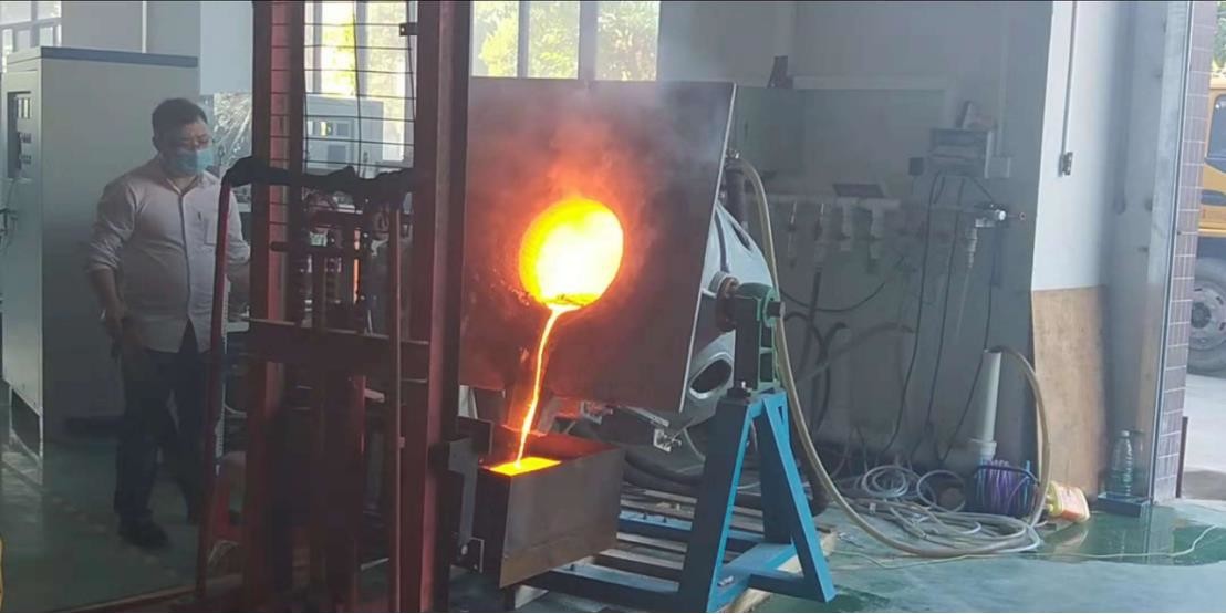 Medium Frequency Induction Melting Machine For Scrap Steel