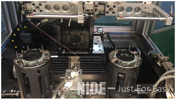 Autoamtic stator-winding-machine