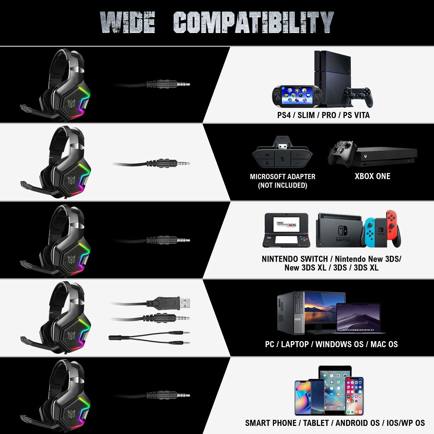 Onikuma K10 Pro Gaming Headset