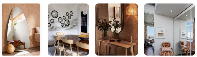 Customized silver mirror glass