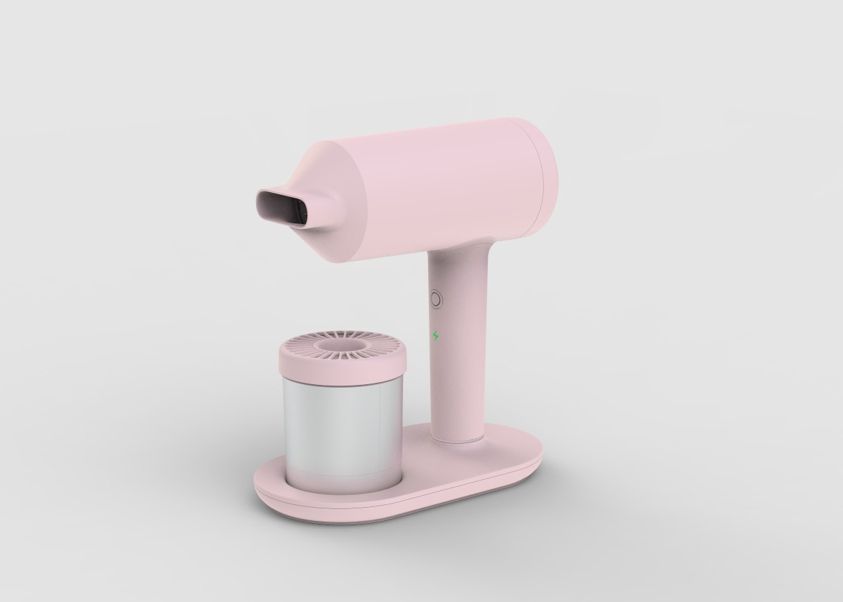 Straight Handle 600W Wireless Blow Dryer Replaceable Battery
