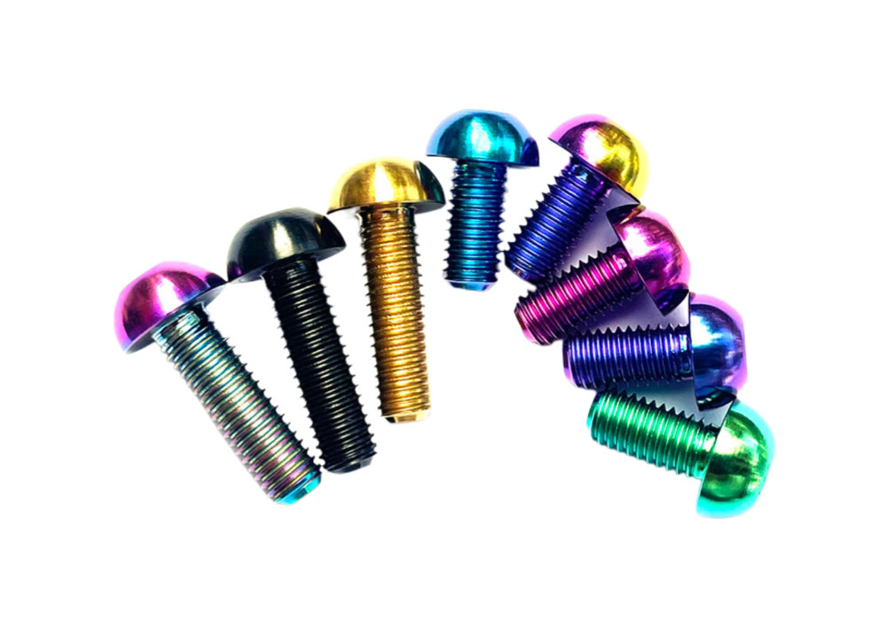 Titanium Alloy Screw Motorcycle Brake Disc Screw with Customized Colorful