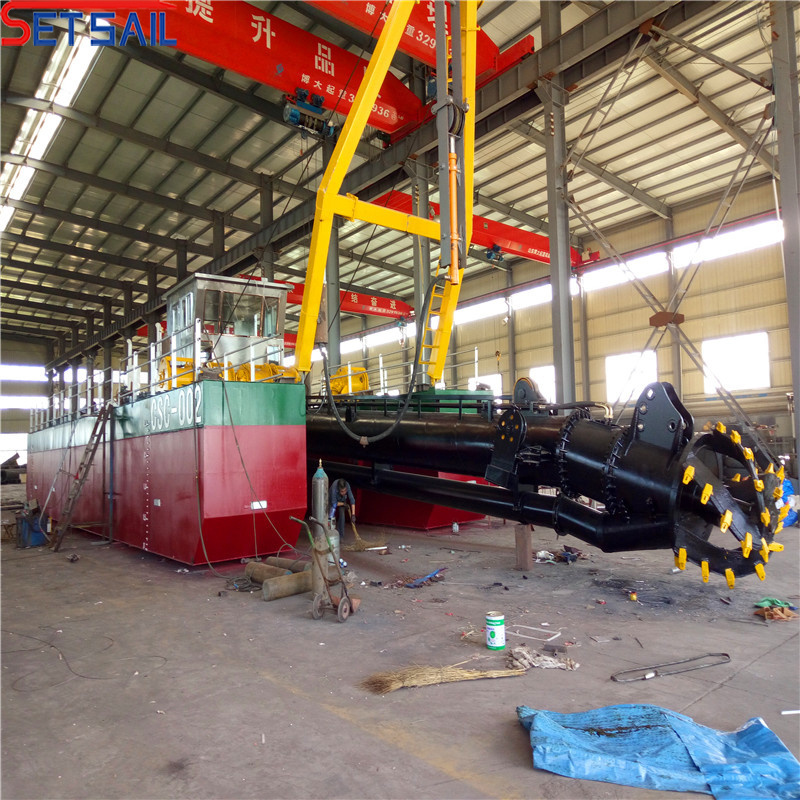 10 Inch Cutter Suction Sand Dredger with Carriage