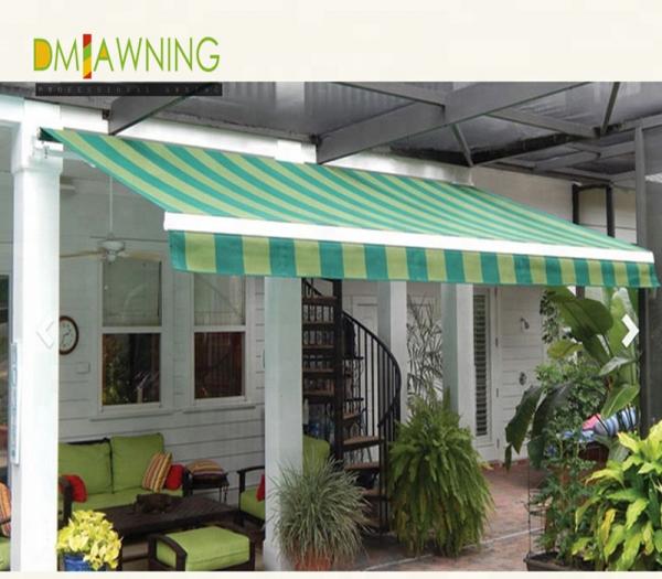 Black Grey Waterproof Retractable Awning 1.5M awning valance replacement