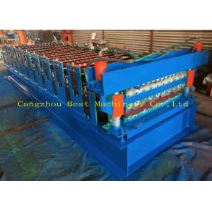 YX-840 850 Double Layer Roofing Sheet Roll Forming Machine PLC Control CE SGS