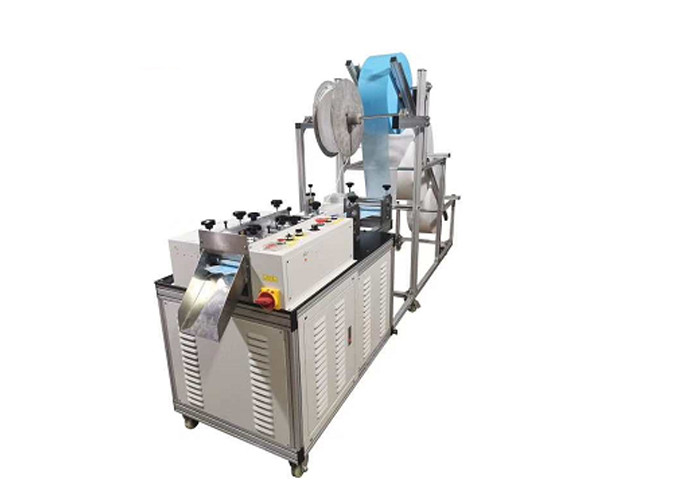 3 Layers Non Woven Mask Making Machine Half Automatic Aluminum Alloy Structure