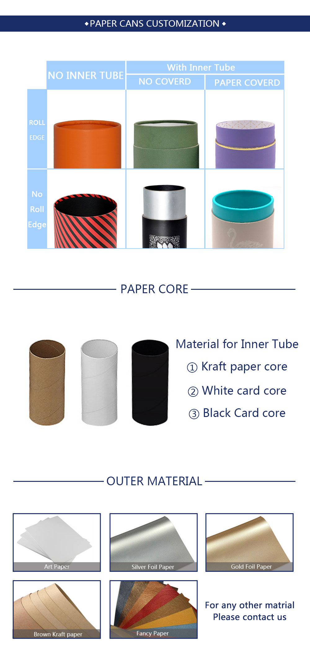 10" Long Cardboard Cylinder Tubes For Coconuts / Wine Packaging