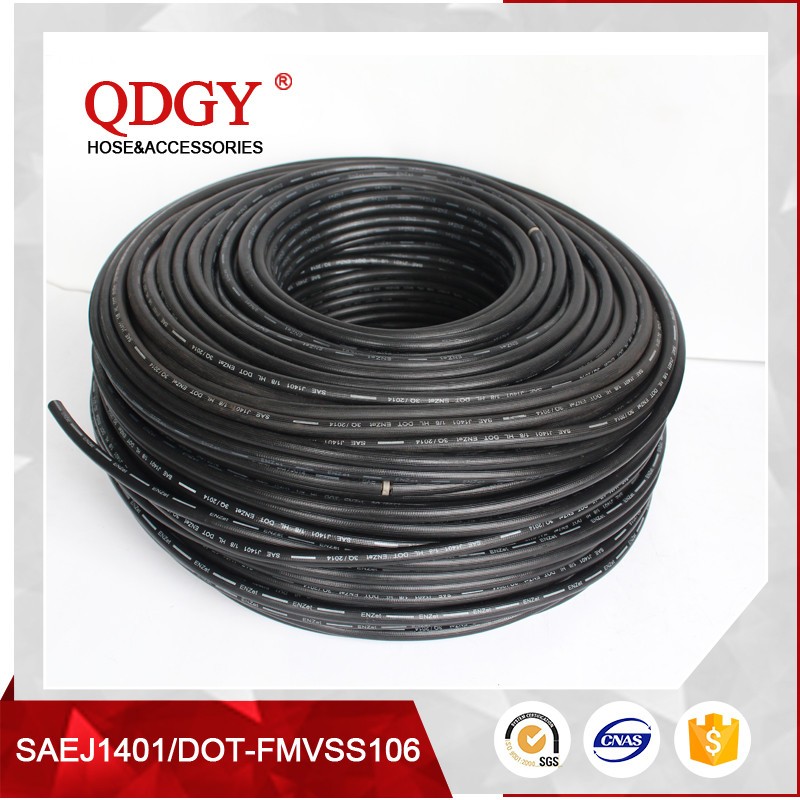 DOT SAE J1401 & FMVSS106 1 / 8 hydraulic brake hose assembly