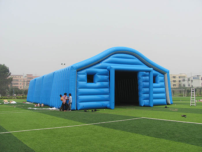 Commercial Blue Color Inflatable Tent / Inflatable Warehouse Tent for Storage