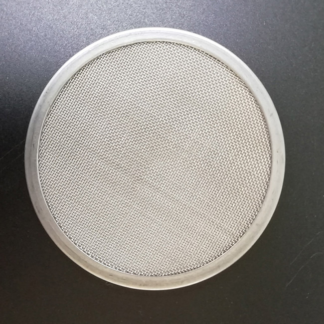 Square Hole Stainless Steel Woven Wire Mesh Filter Cutting Disc For 900 Mm Dia